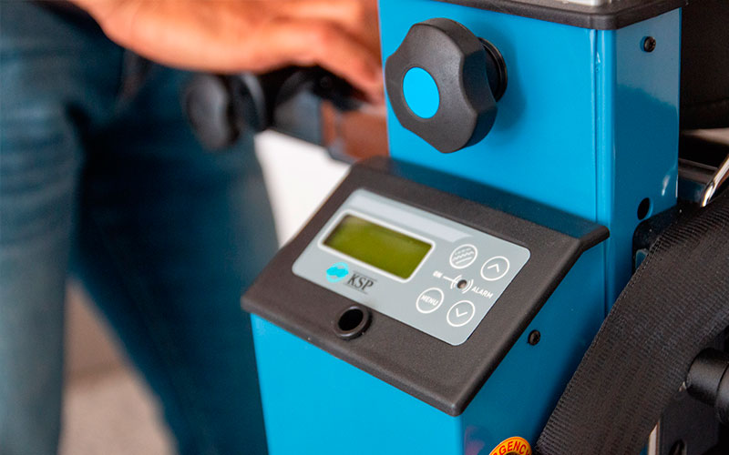 Consegna e istruzione montascale elettrico