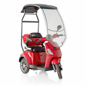 scooter elettrico treruote coperto