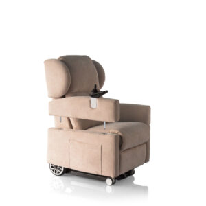 poltrona motorizzata con joystick movi