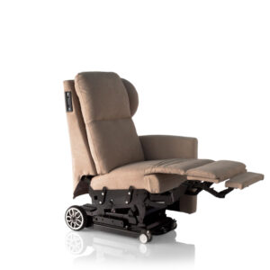 poltrona motorizzata con joystick movi