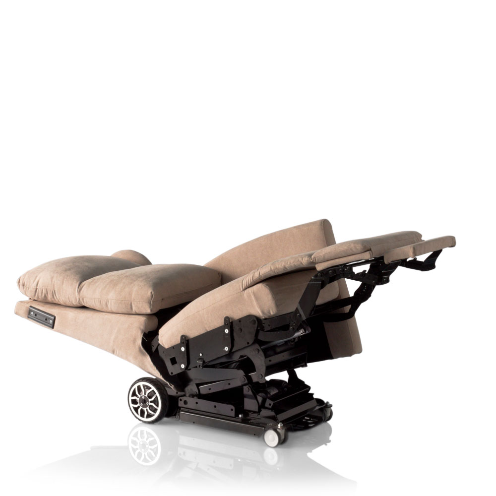 poltrona motorizzata con joystick movi