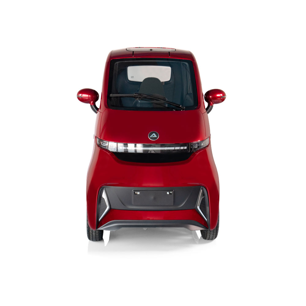 minicar elettrica senza patente active con manubrio