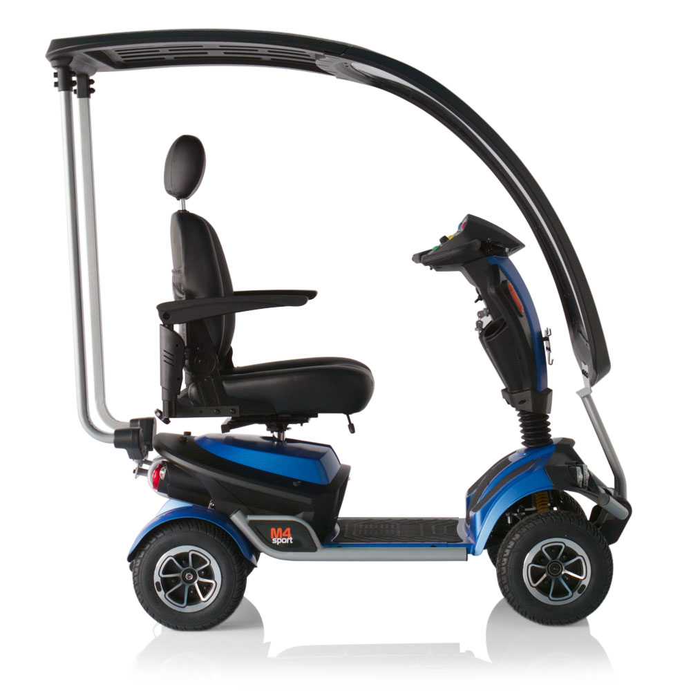 scooter per anziani con cappottina