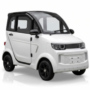 minicar elettrica urban bianca