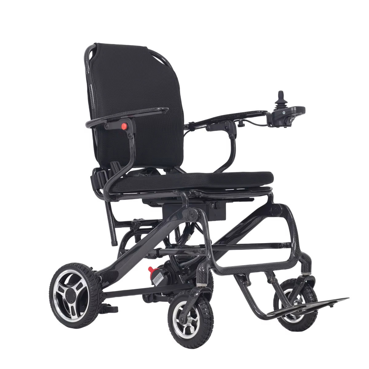 carrozzina elettrica superleggera in carbonio