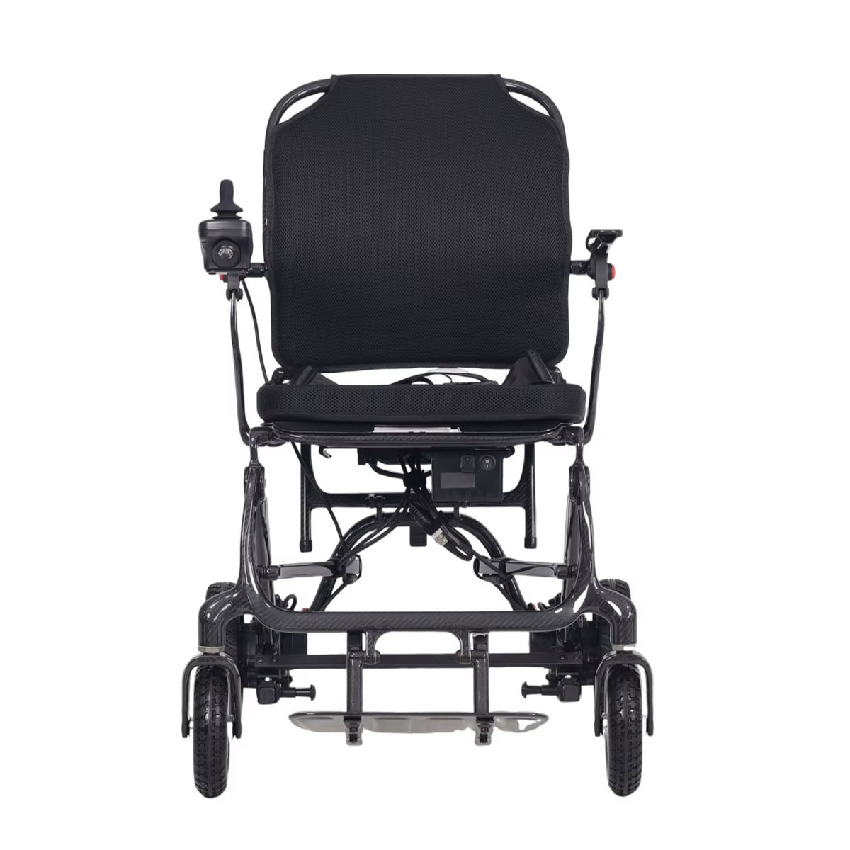 carrozzina elettrica superleggera in carbonio