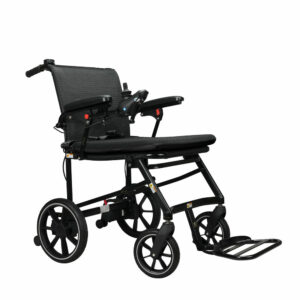 carrozzina elettronica superleggera in magnesio
