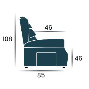 Poltrona relax misure