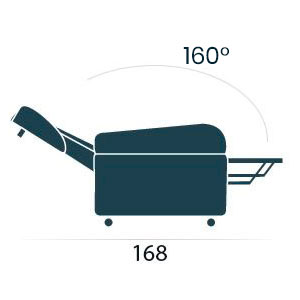 Poltrona relax misure